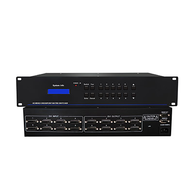 8進8出DVI矩陣(一體機)DVI0808