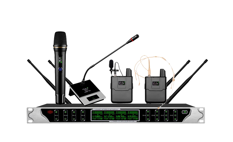 U1004系列無線一拖四話筒