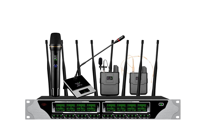 U1008系列無線一拖八話筒